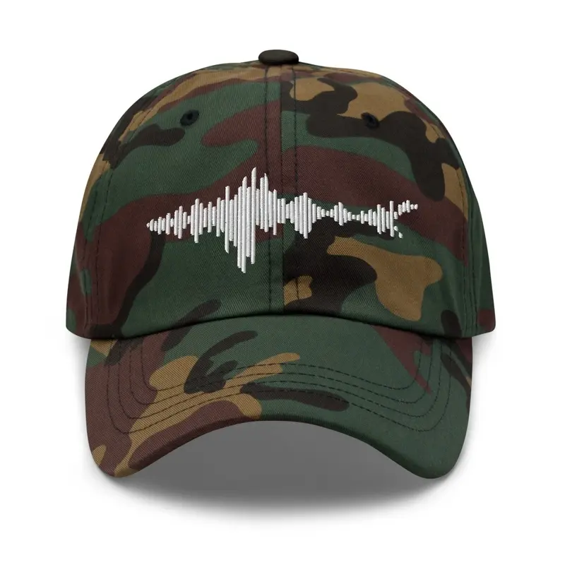 Shark Wave Camo Hat